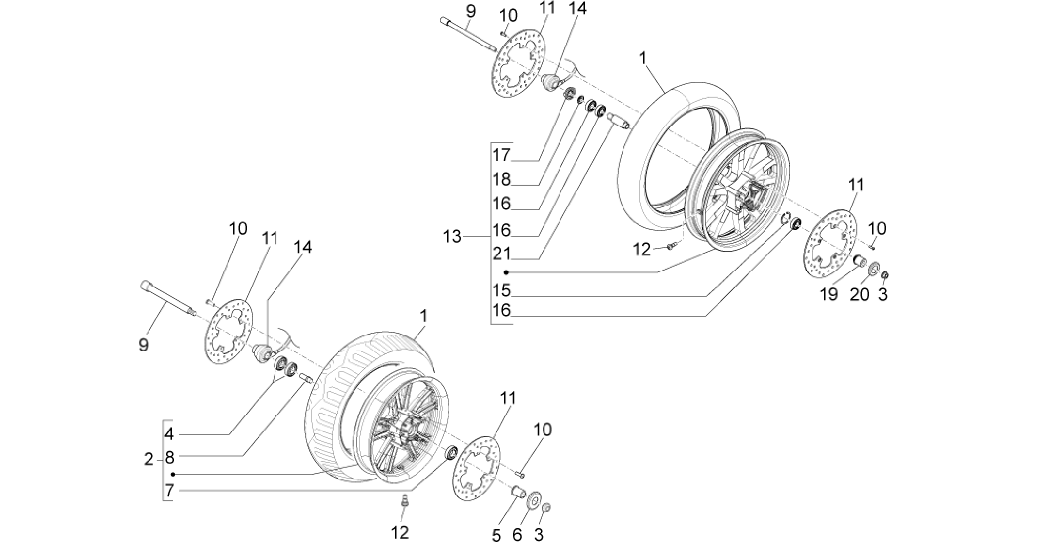 Front wheel