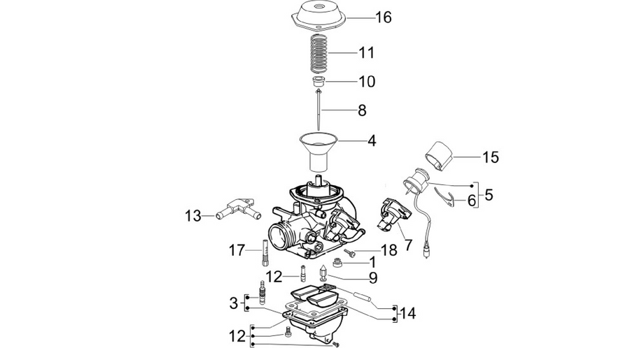 Carburetor's components