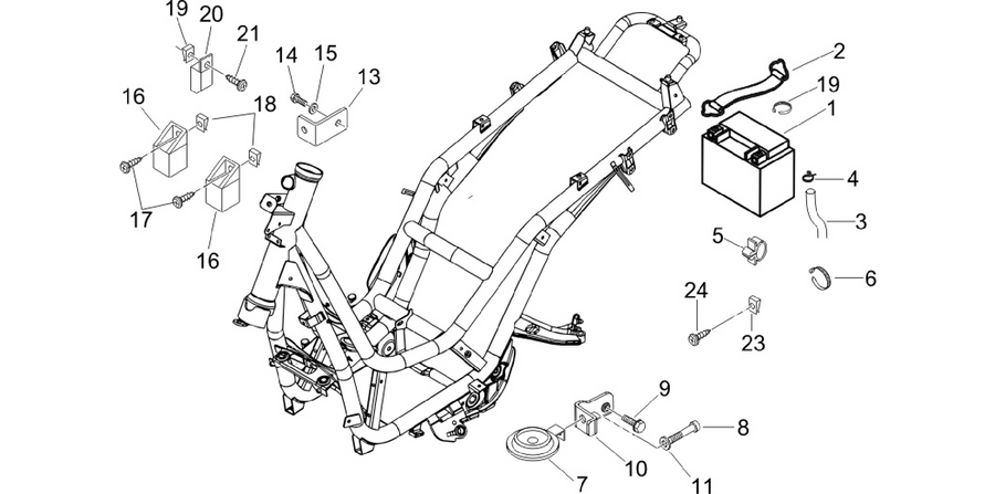 Remote control switches - Battery - Horn