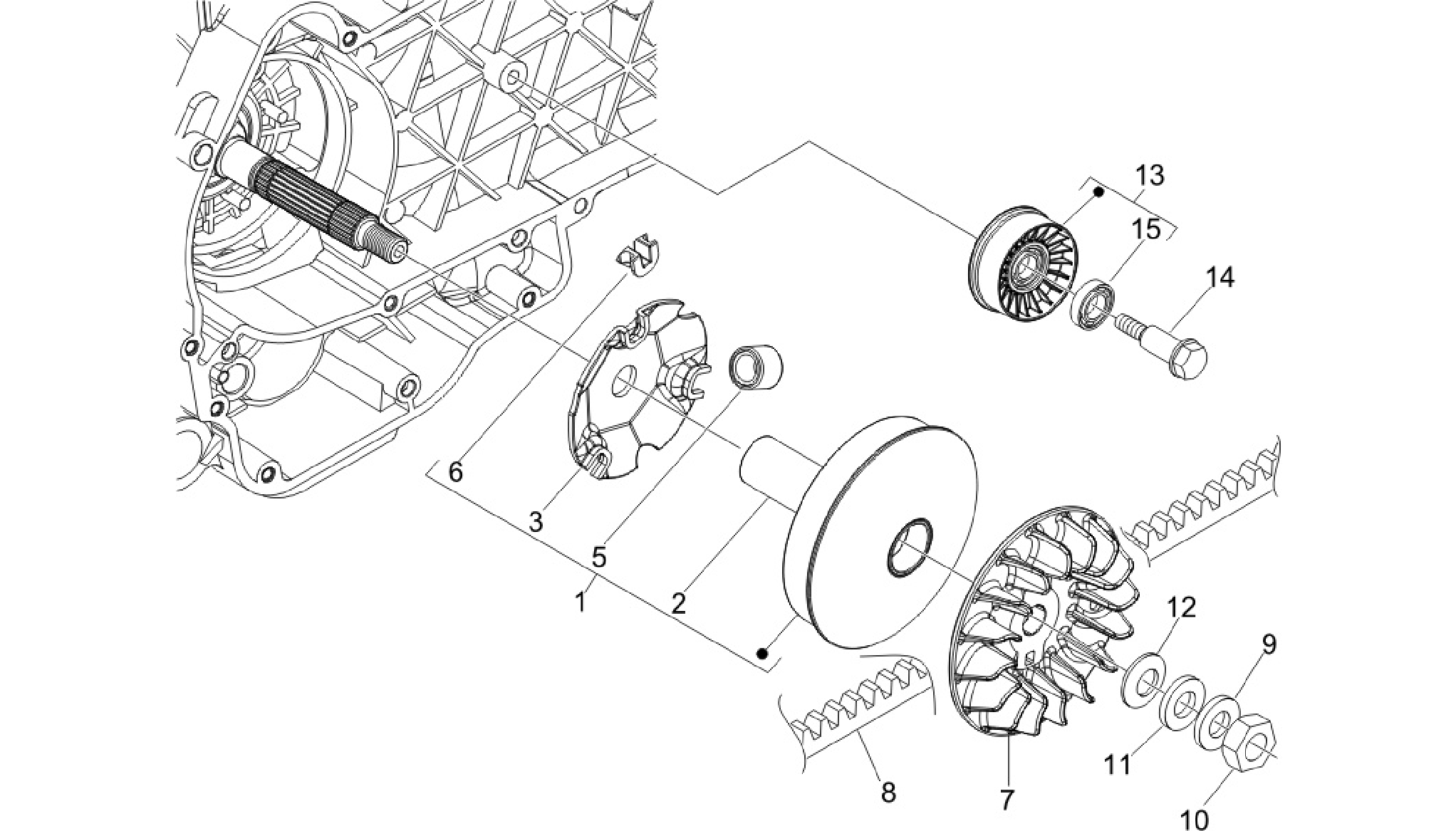 Driving pulley