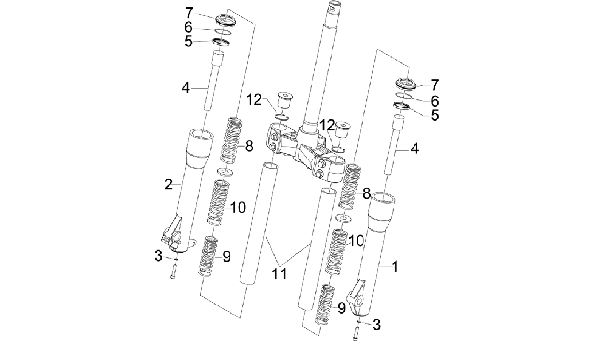 Fork's components (Escorts)