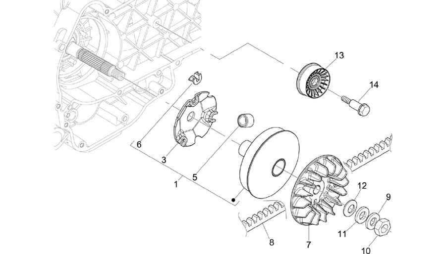 Driving pulley