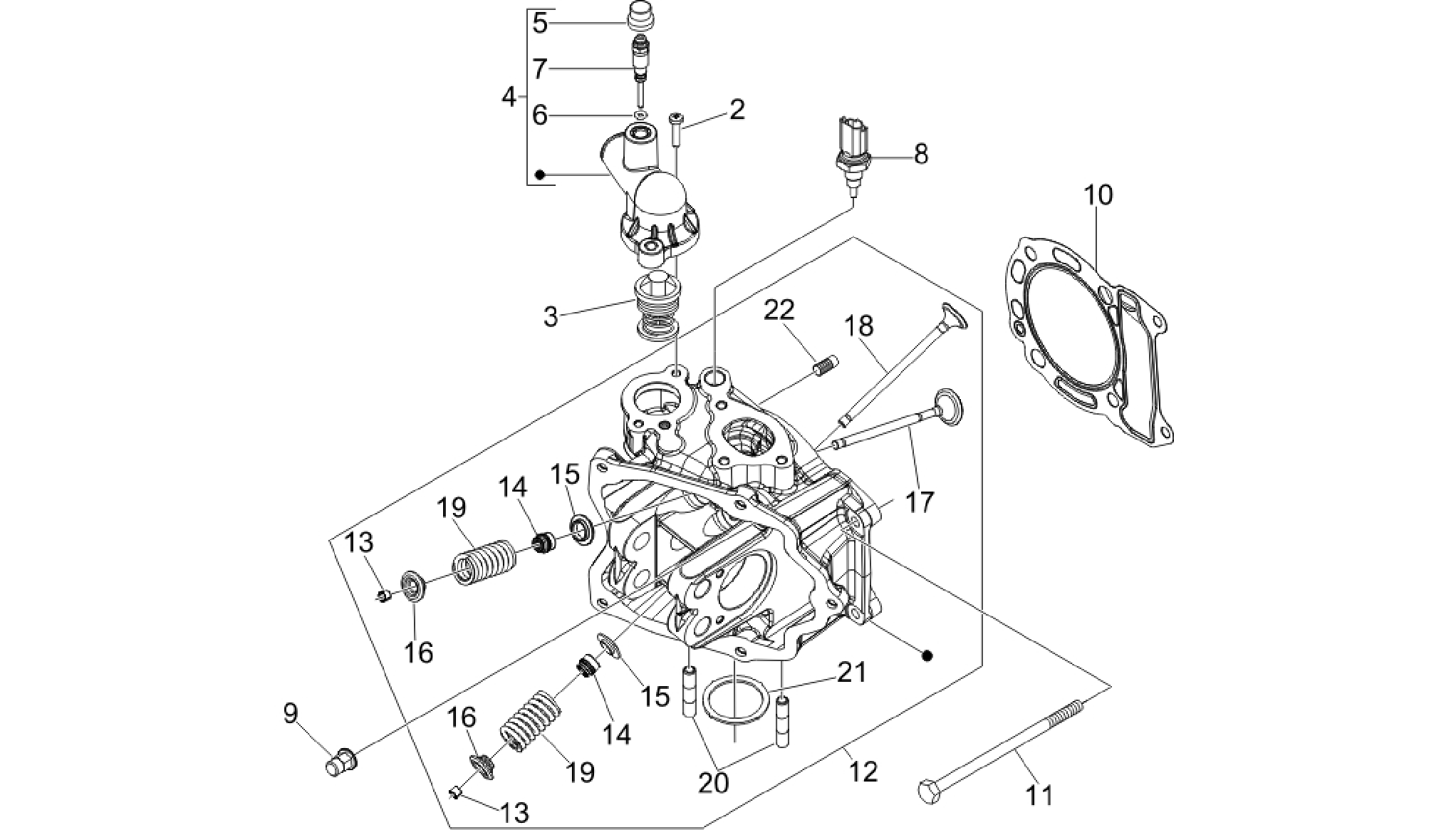 Head unit - Valve
