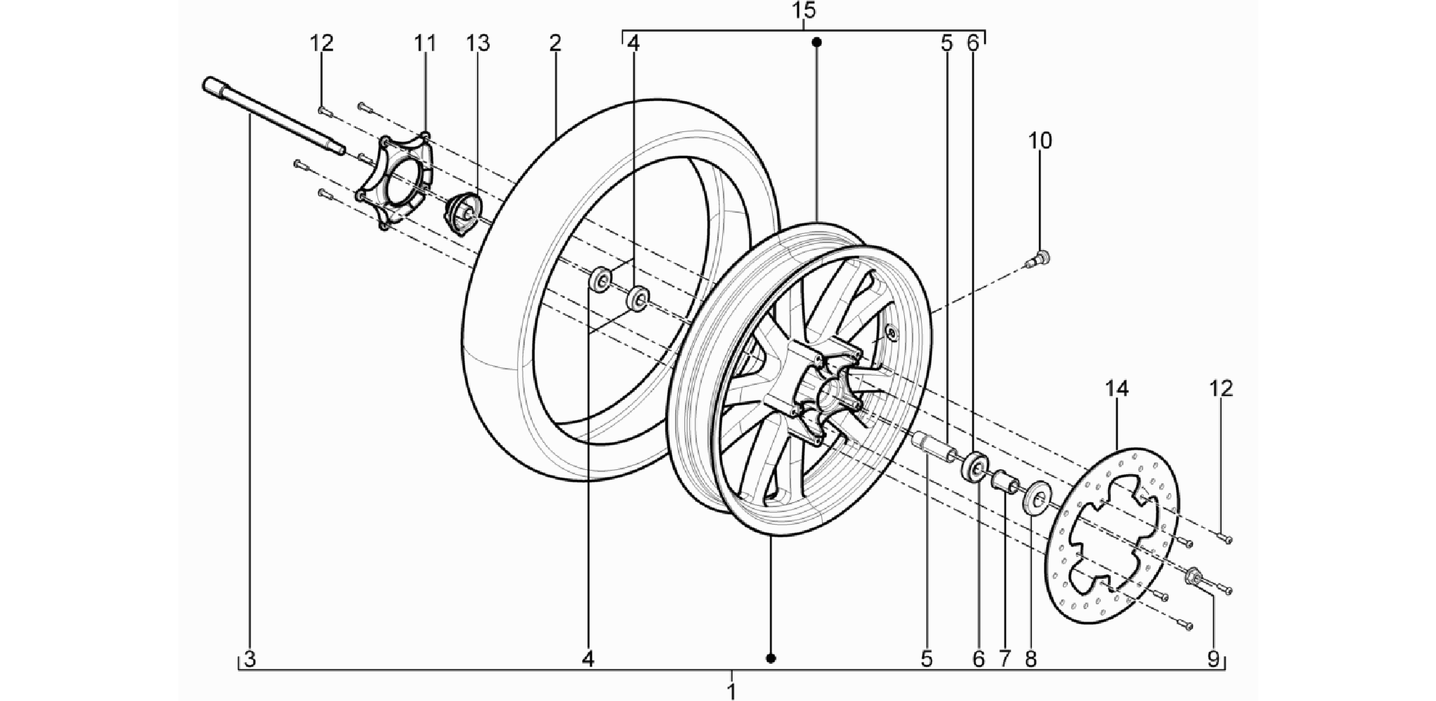 Front wheel