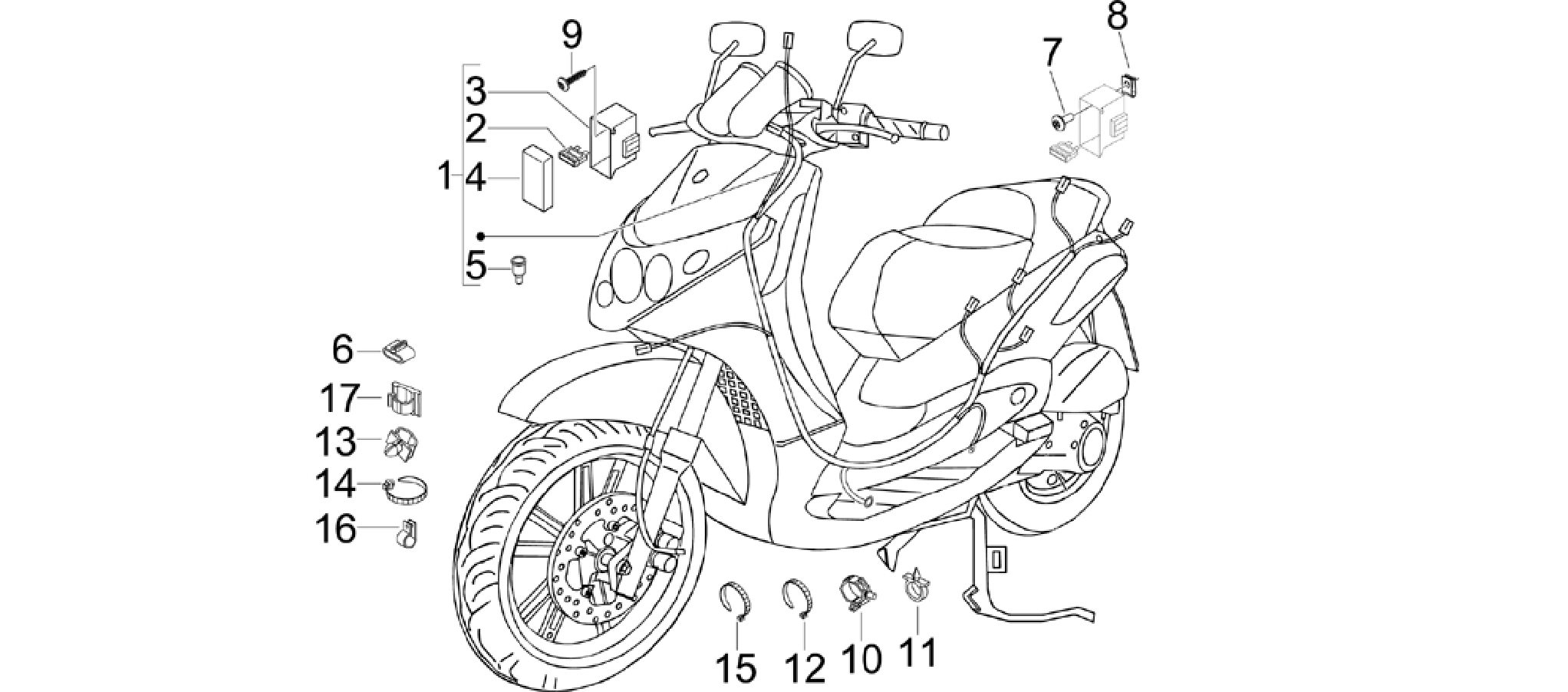 Main cable harness