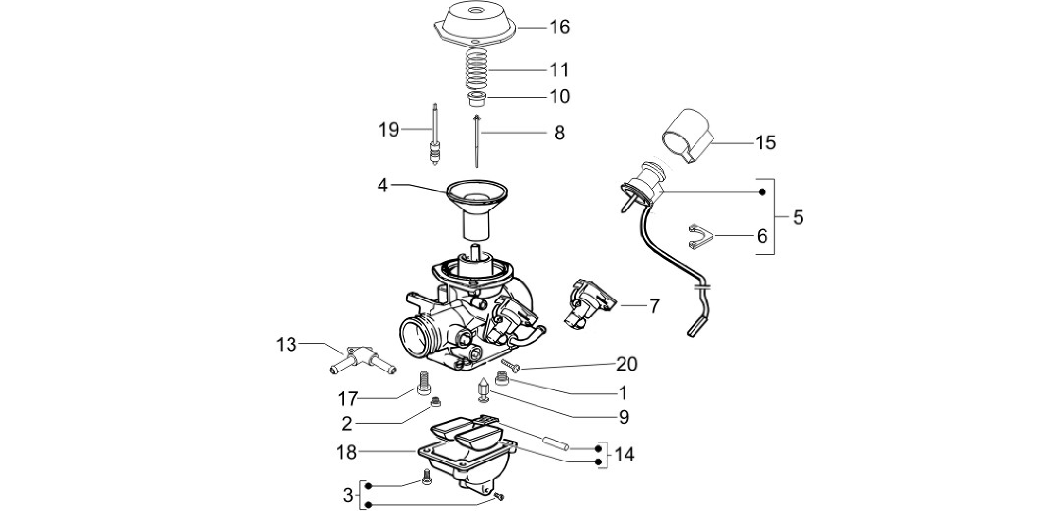 Carburetor's components