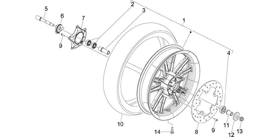 Front wheel