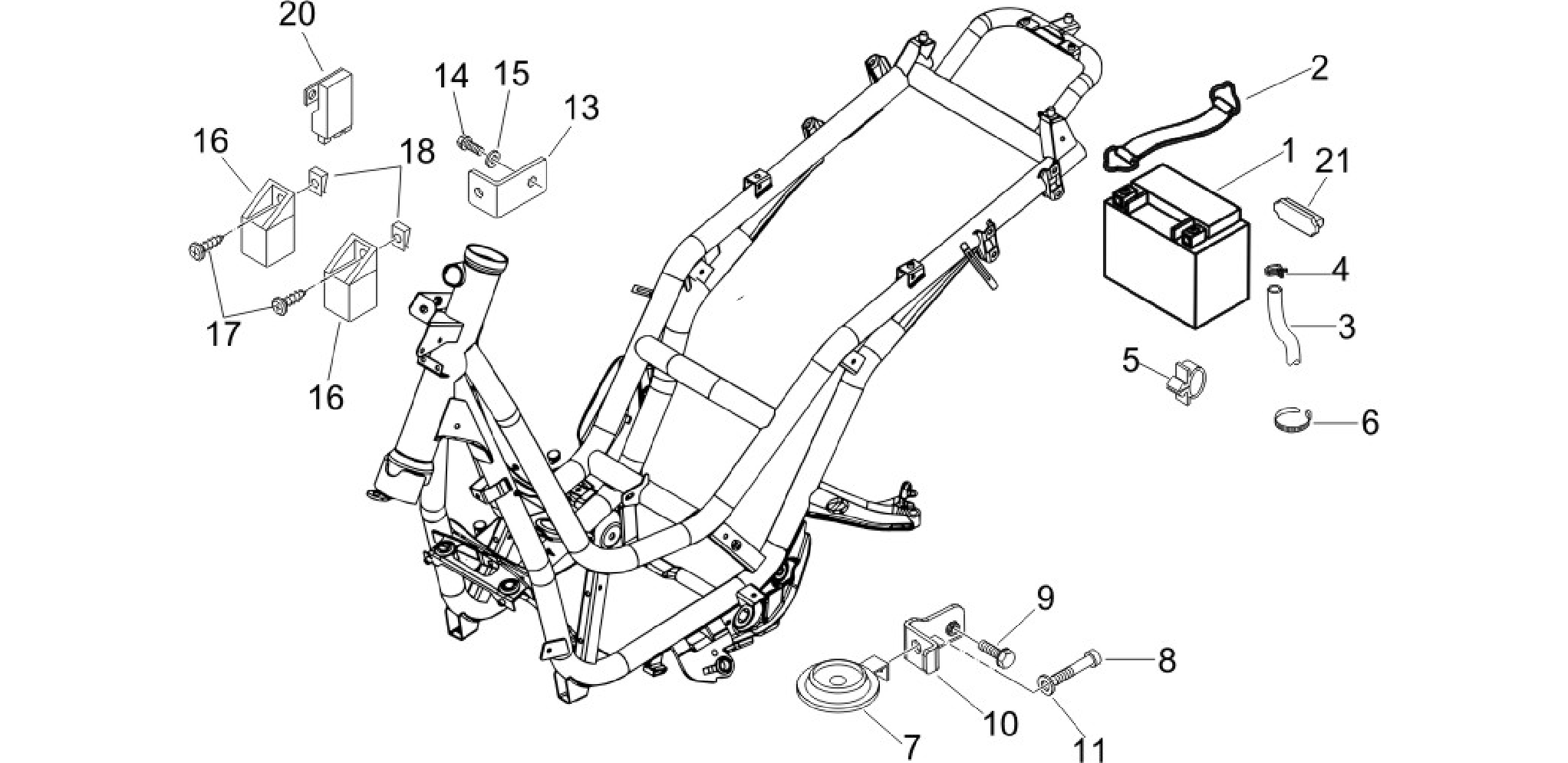 Remote control switches - Battery - Horn