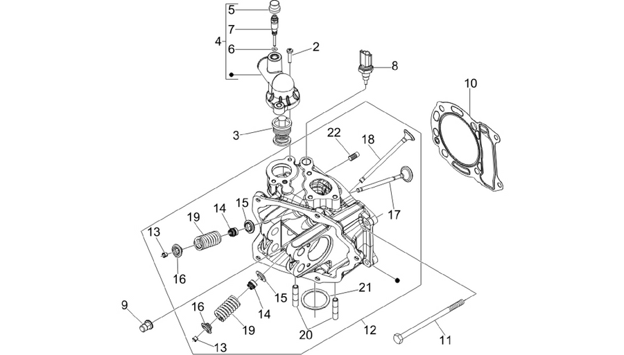 Head unit - Valve