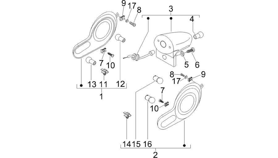 Rear headlamps - Turn signal lamps