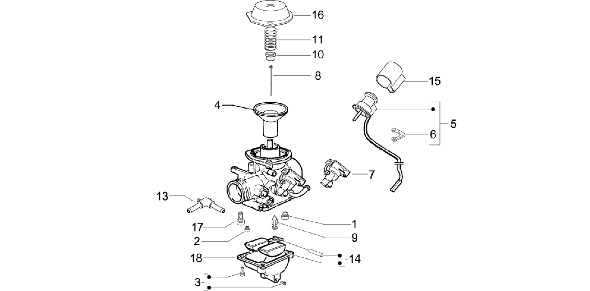 Carburetor's components
