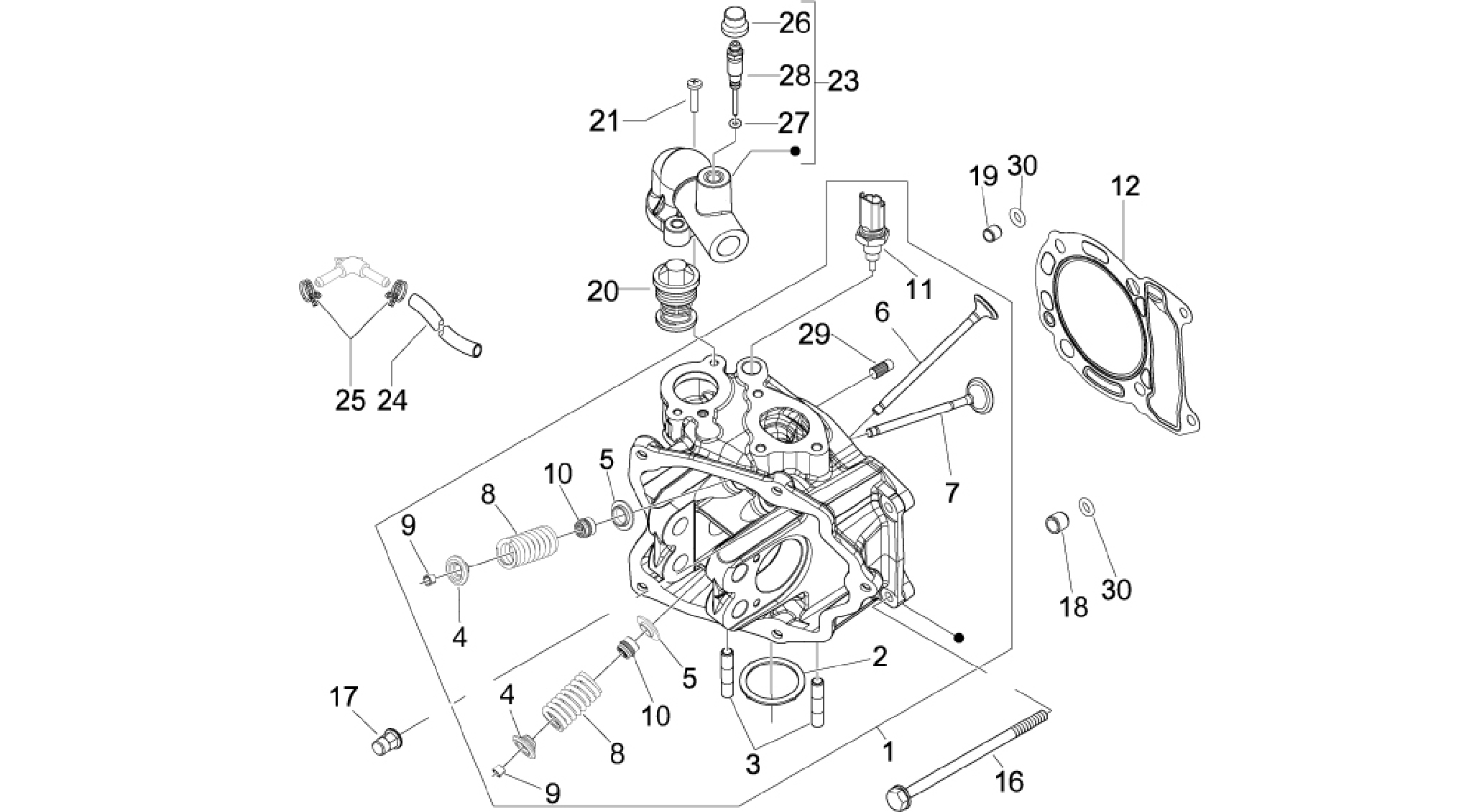 Head unit - Valve