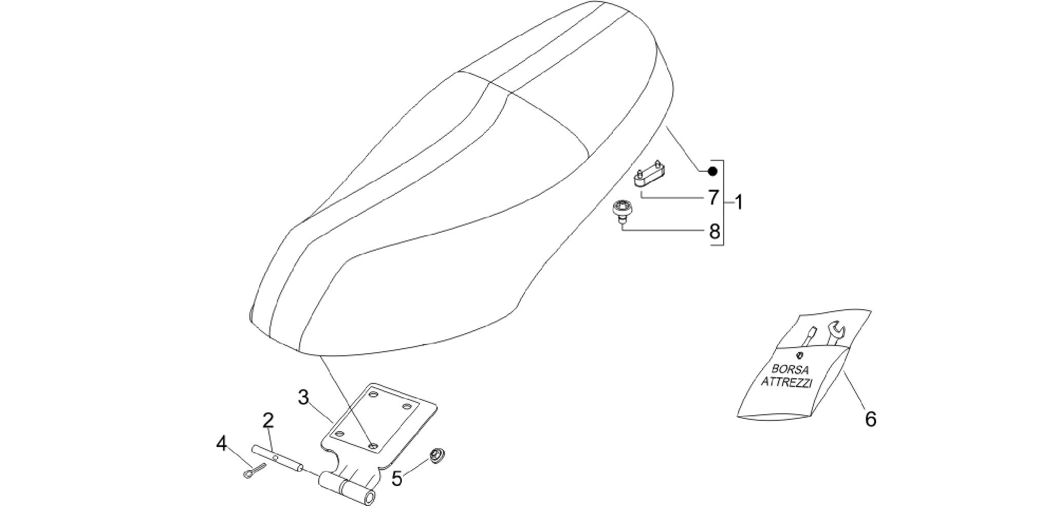Saddle/seats