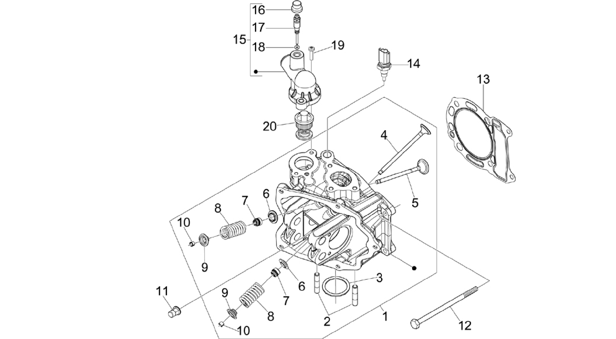 Head unit - Valve