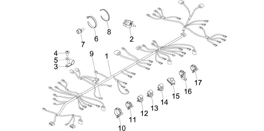 Main cable harness