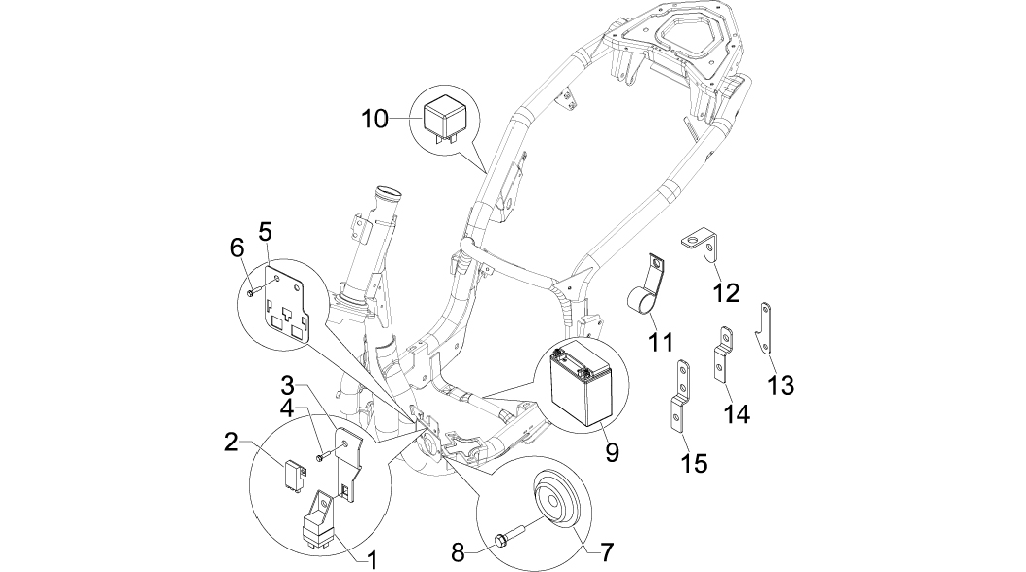 Remote control switches - Battery - Horn