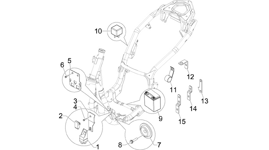 Remote control switches - Battery - Horn