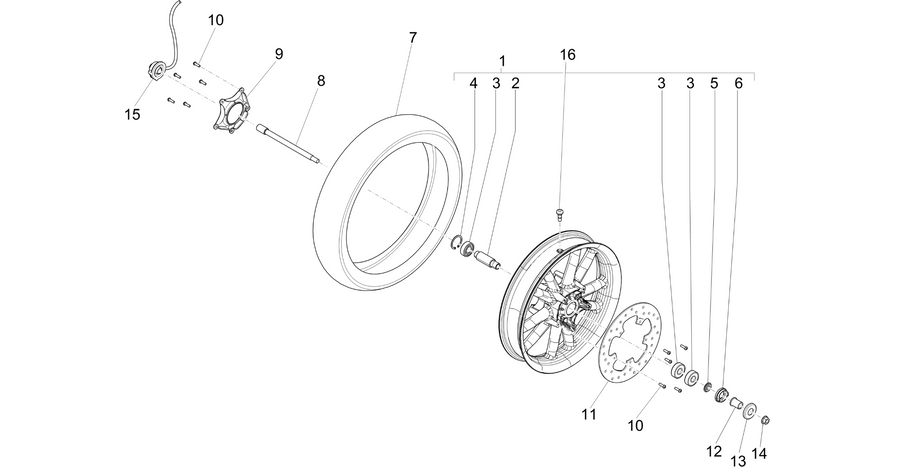 Front wheel