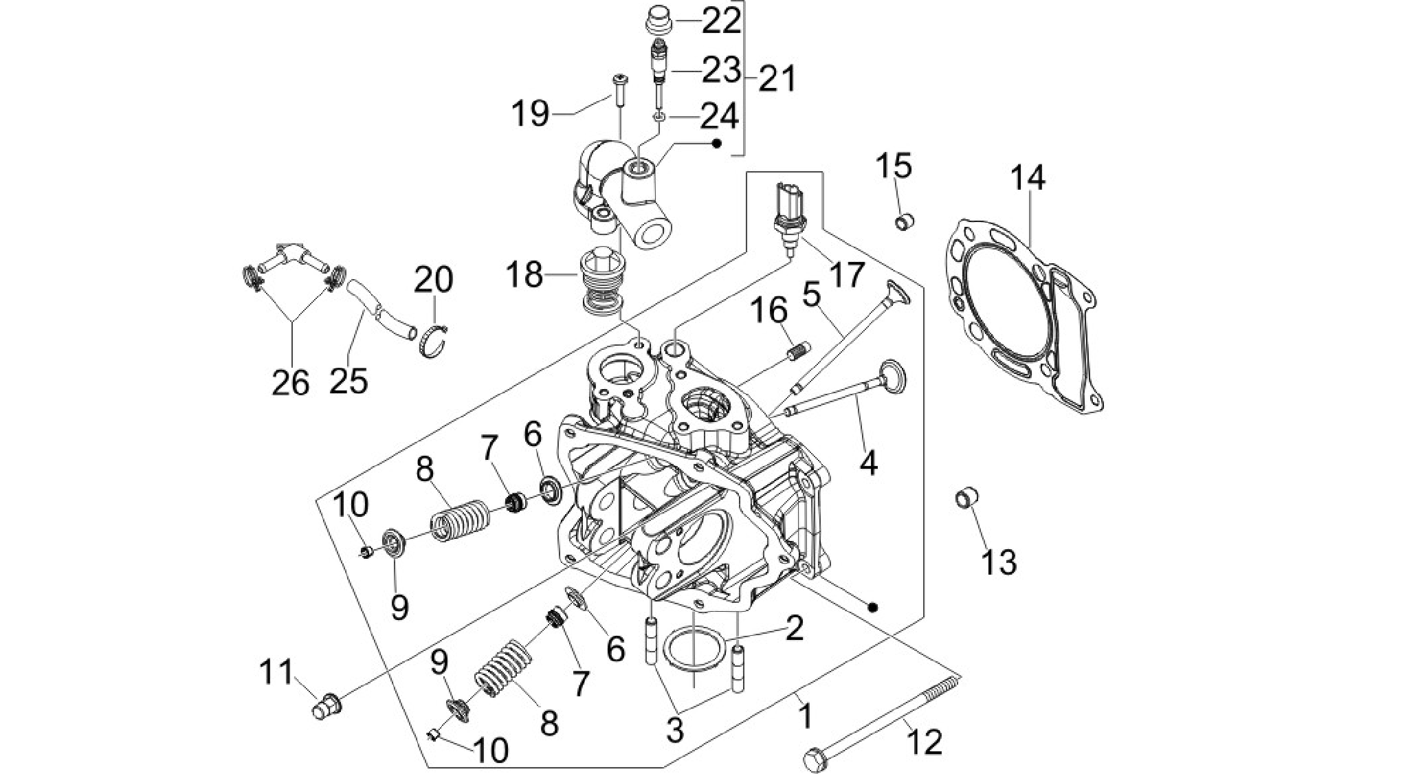 Head unit - Valve