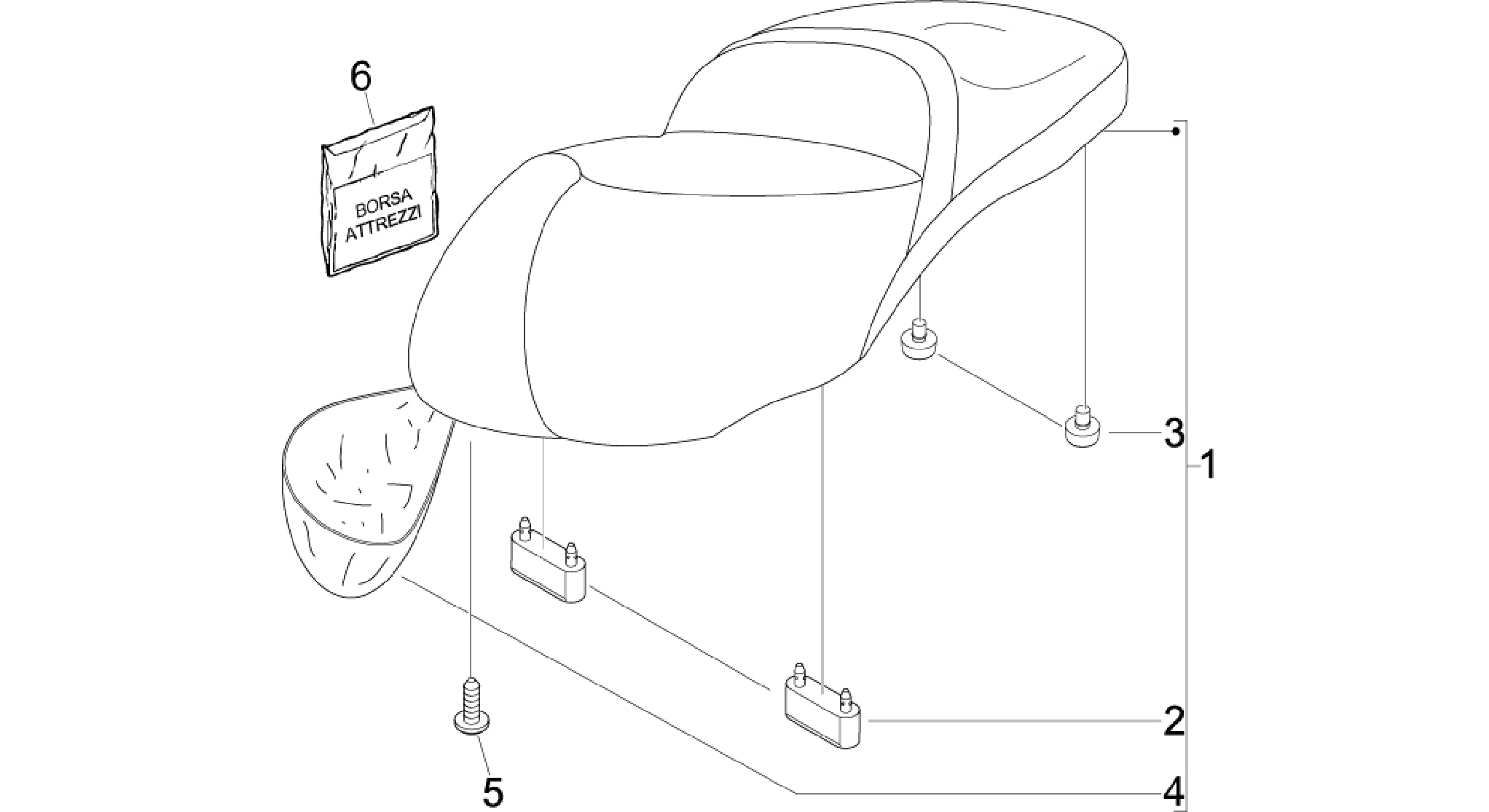 Saddle/seats