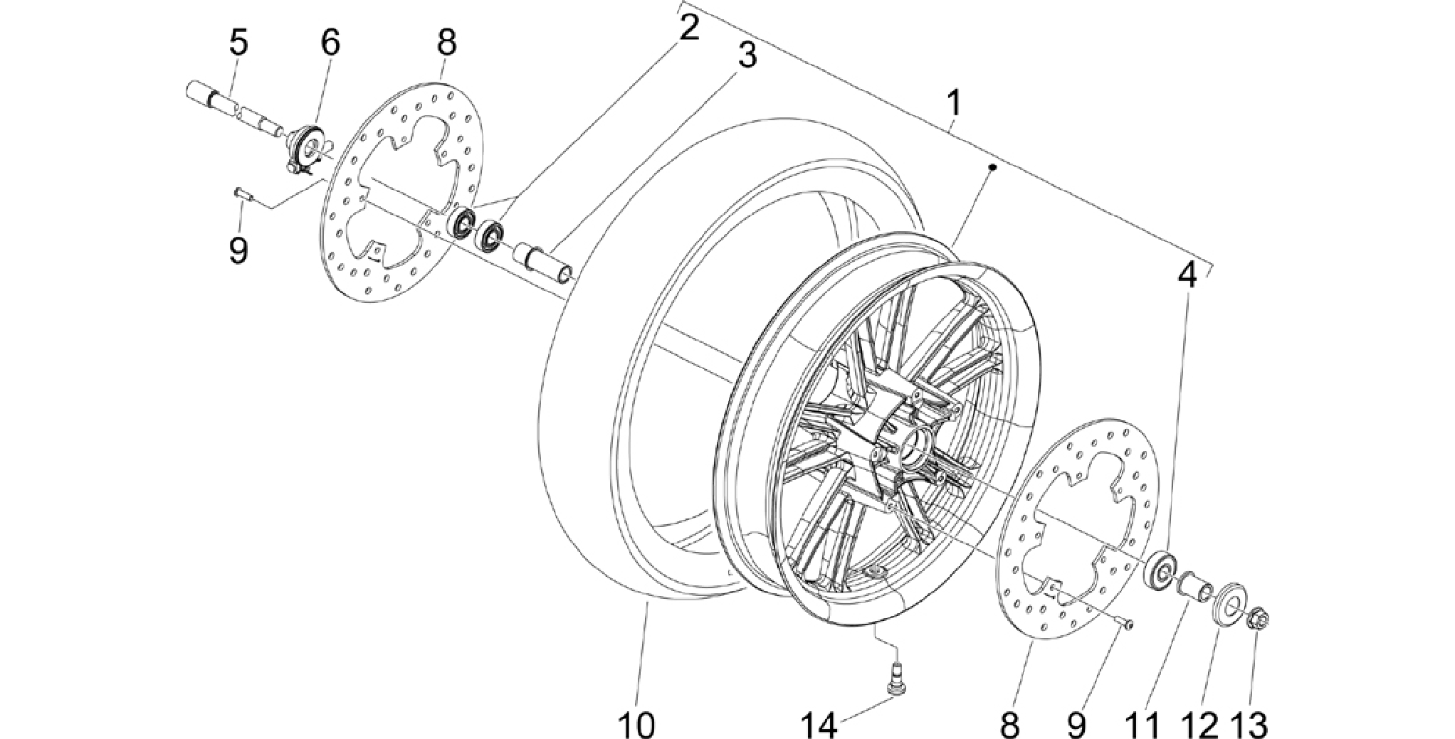 Front wheel