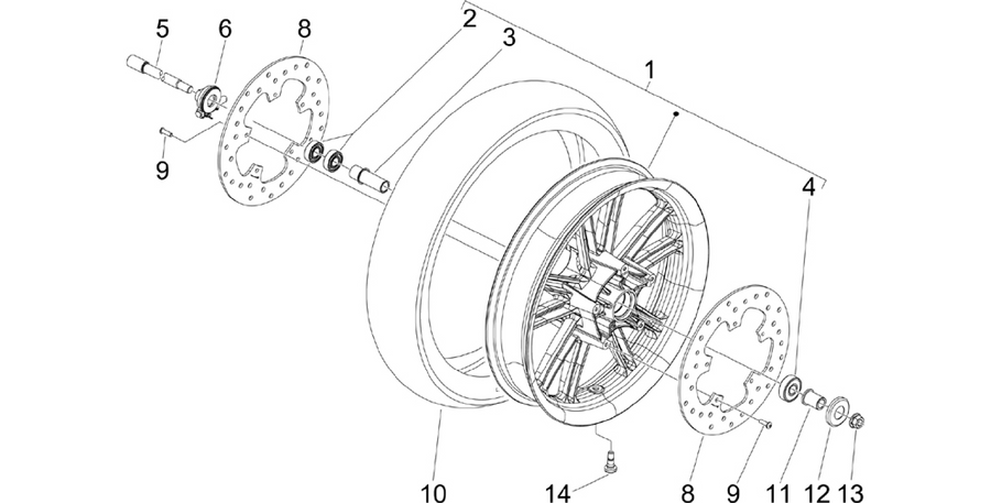 Front wheel