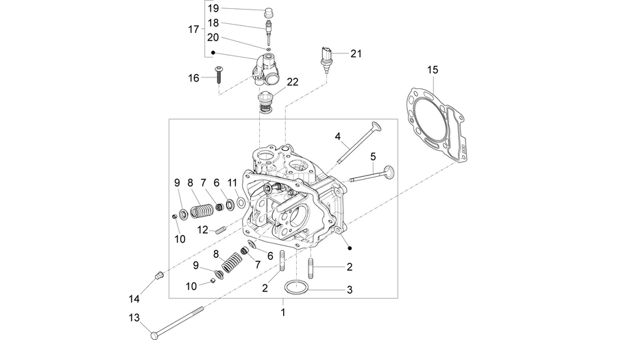 Head unit - Valve