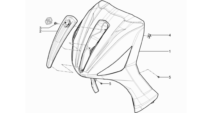 Front shield