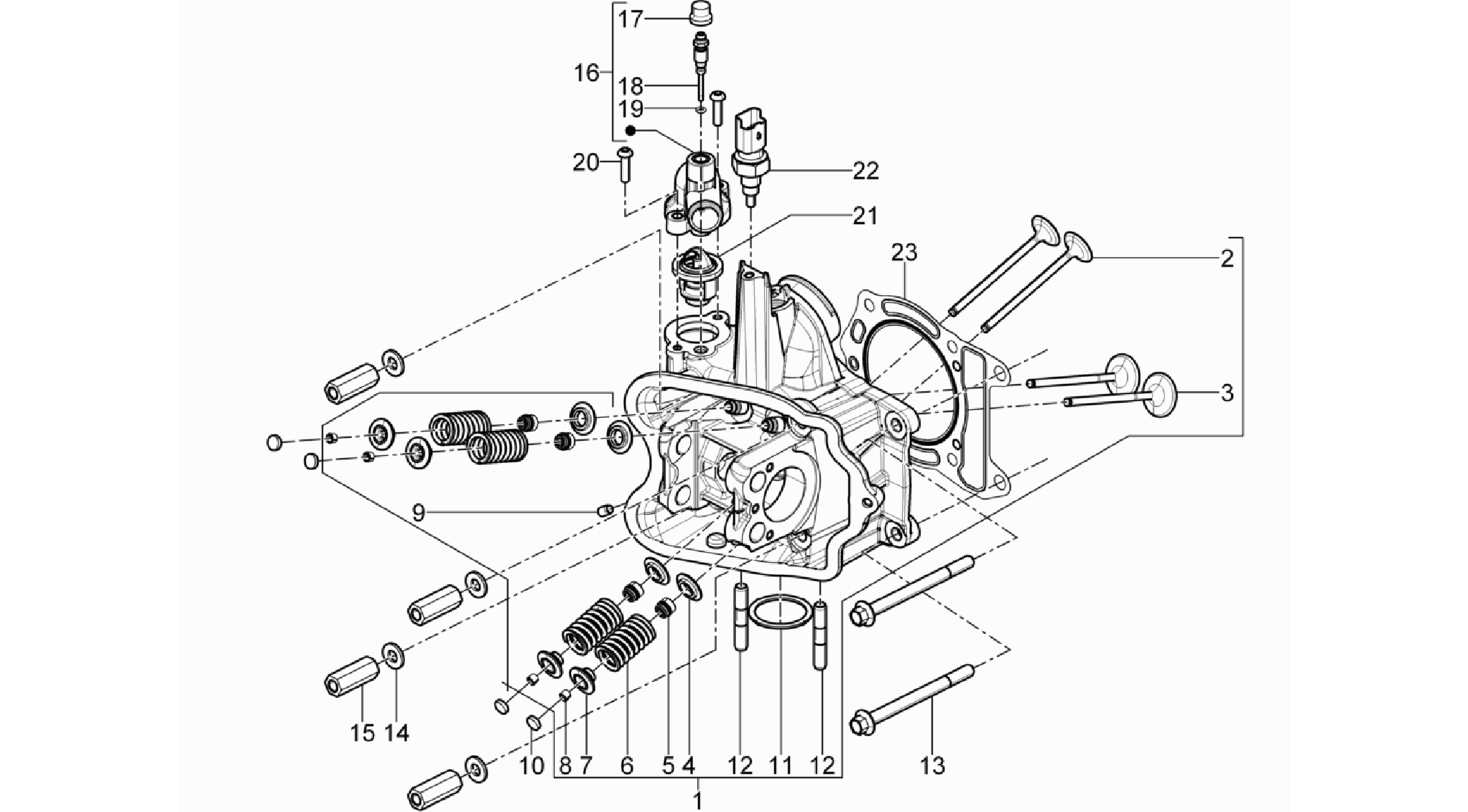 Head unit - Valve
