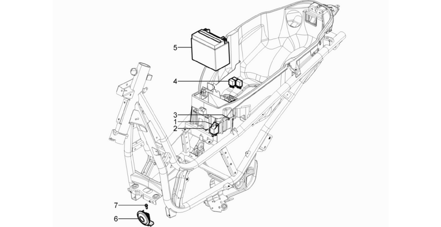 Remote control switches - Battery - Horn