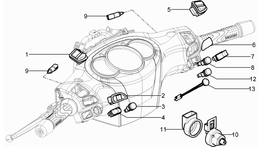 Selectors - Switches - Buttons