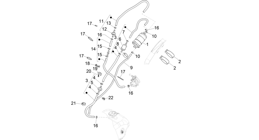 Anti-percolation system