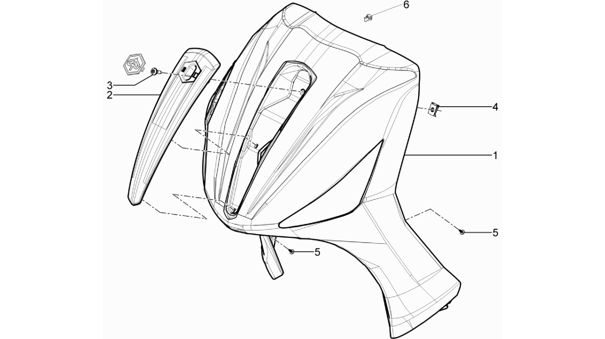 Front shield