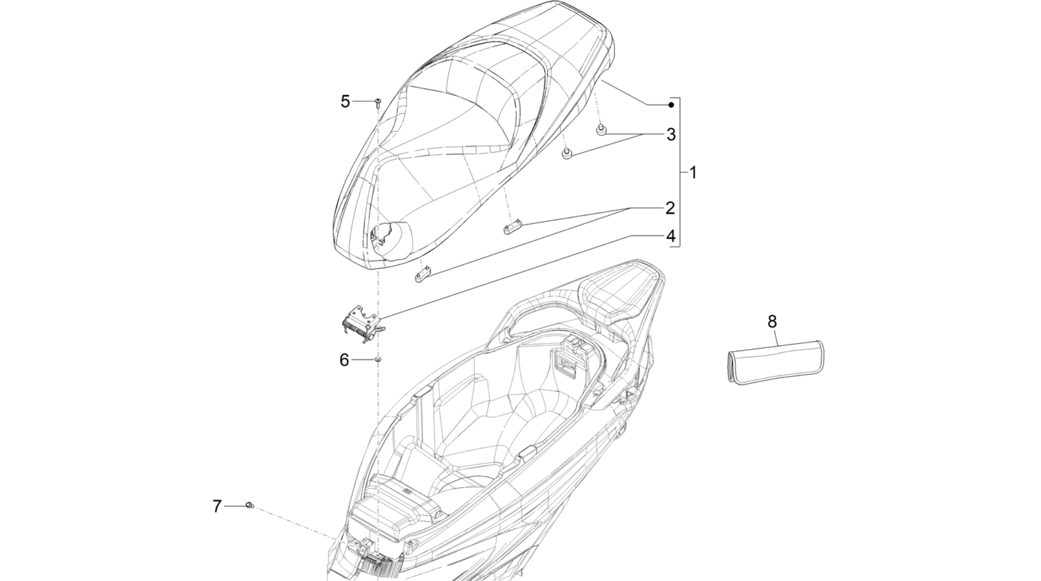 Saddle/seats