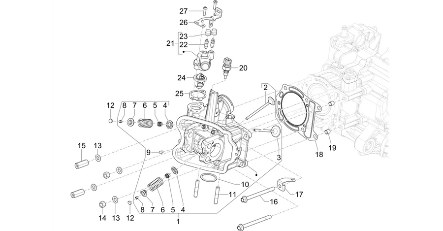 Head unit - Valve