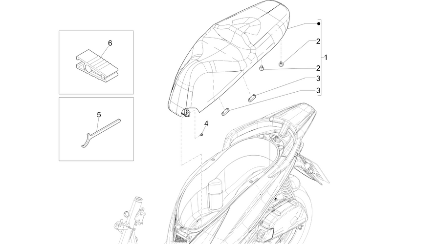 Saddle/seats