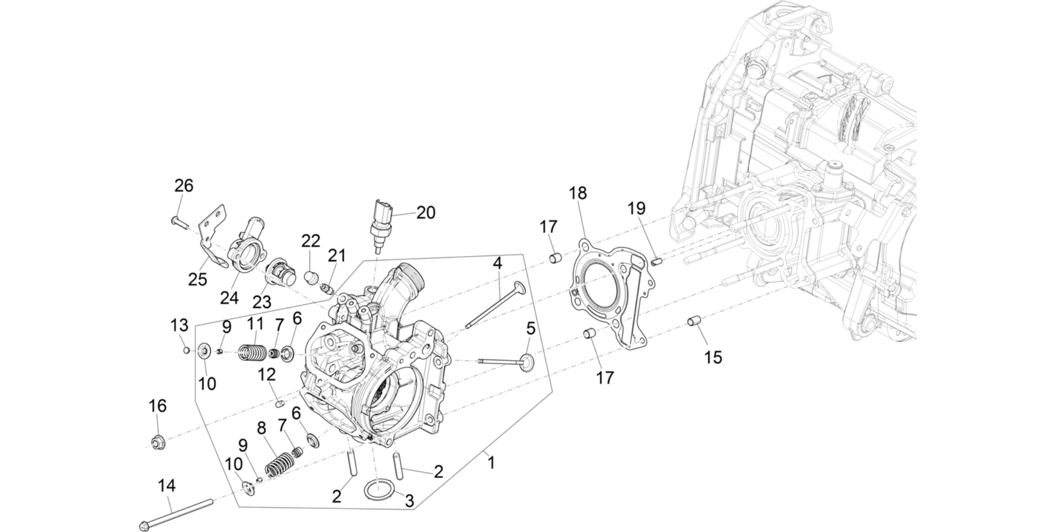 Head unit - Valve