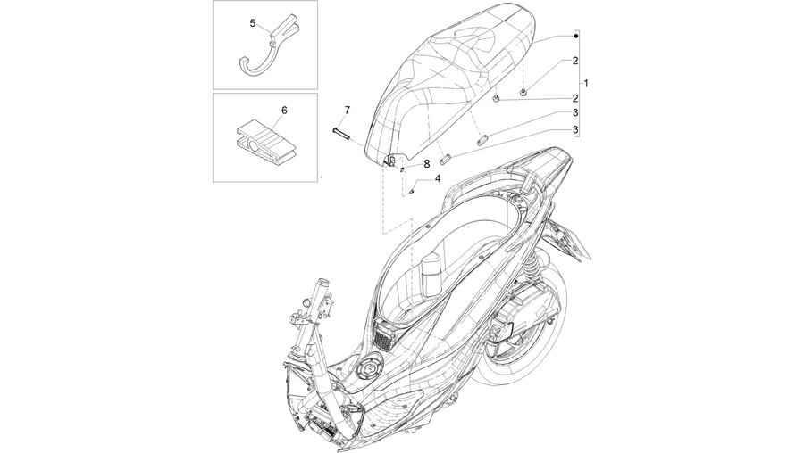 Saddle/seats