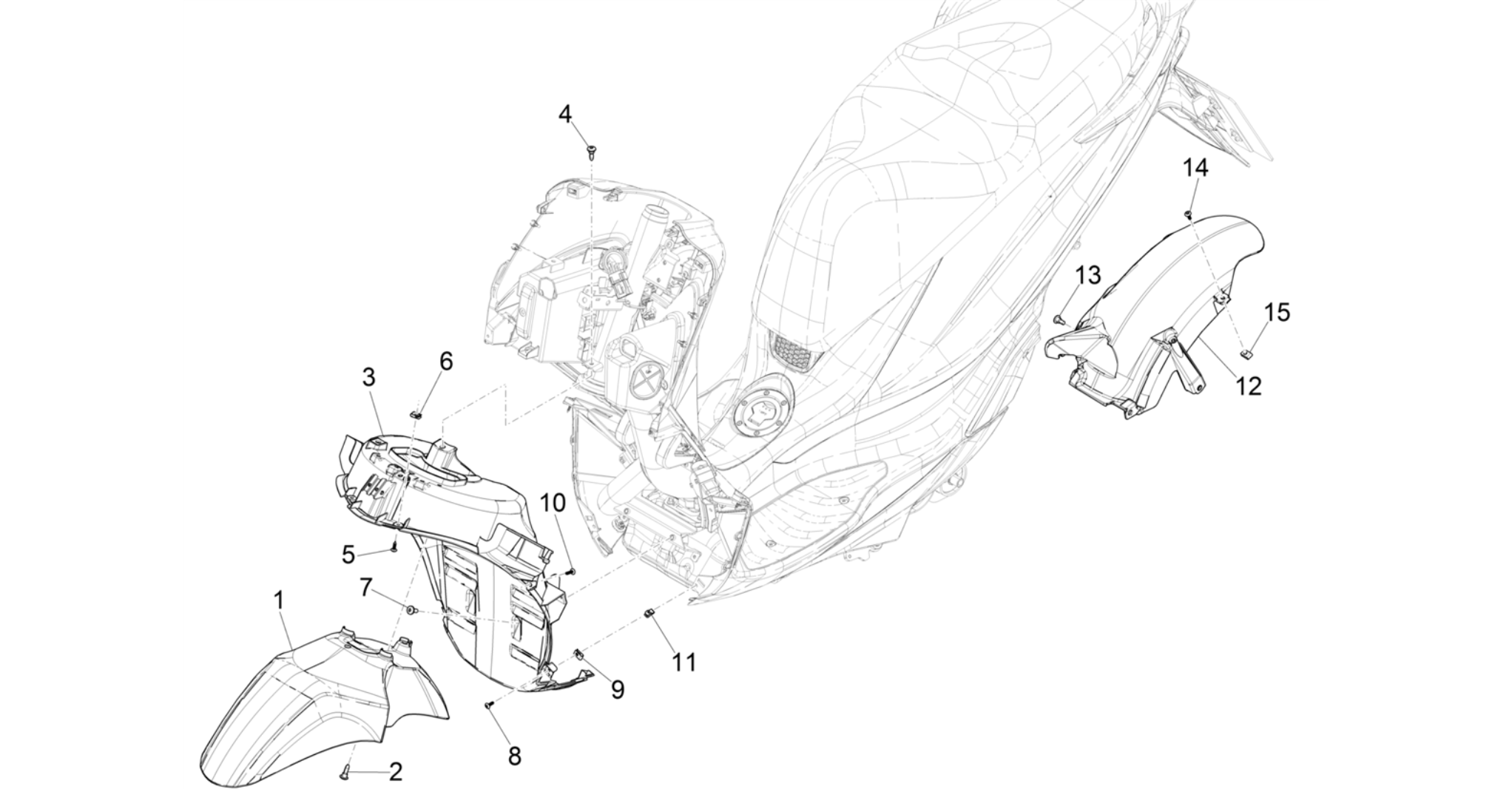 Wheel huosing - Mudguard