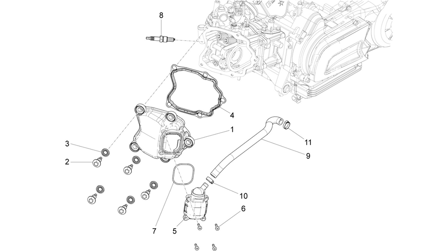 Cylinder head cover