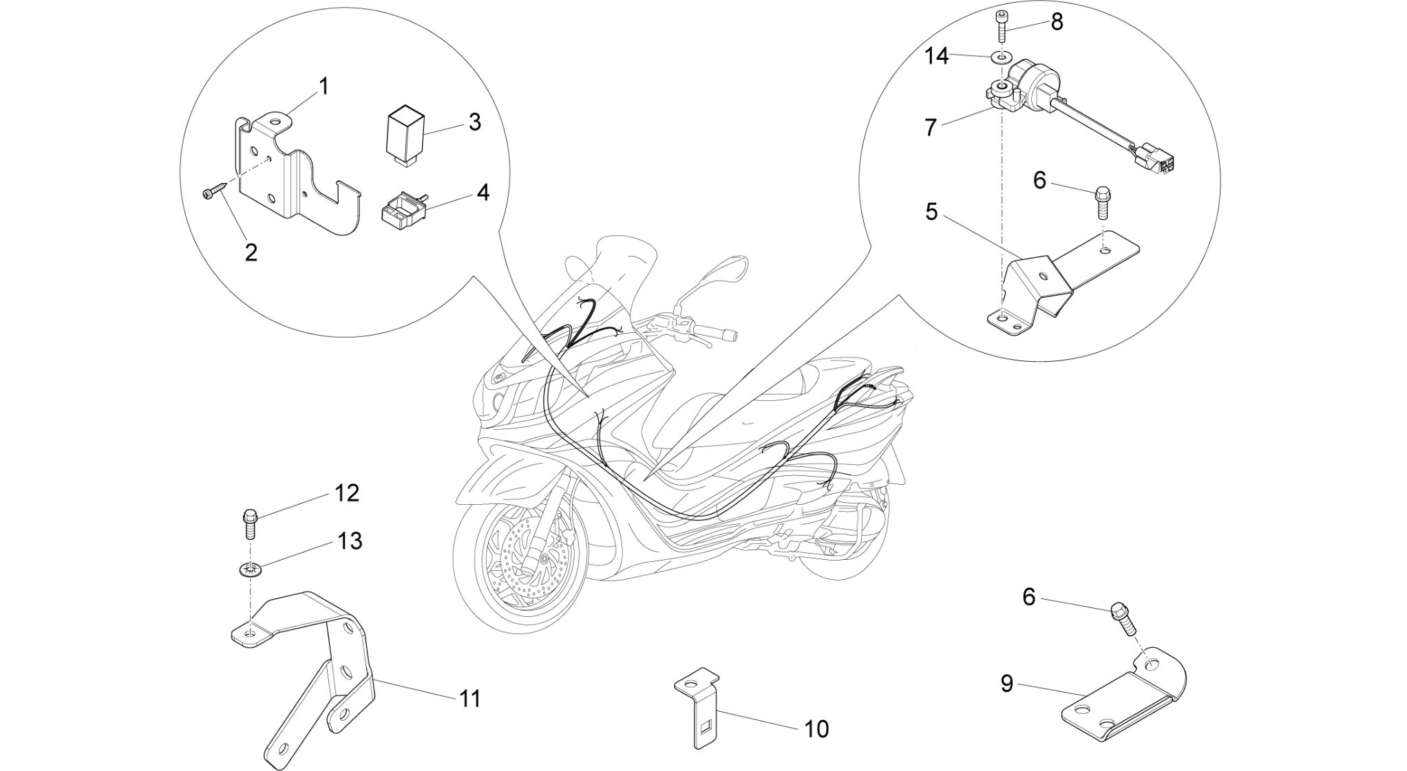 Electrical system components