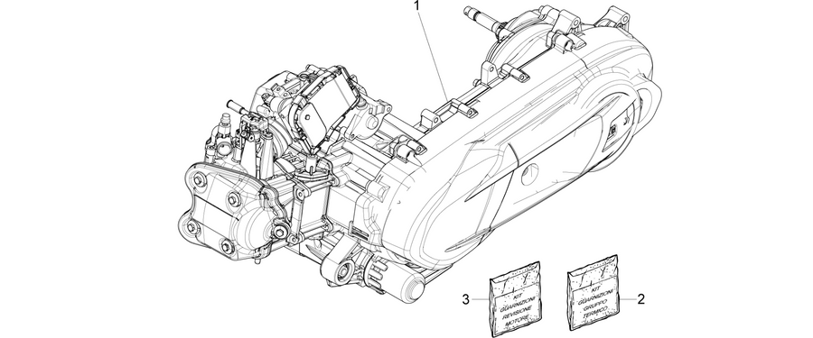 Engine, assembly
