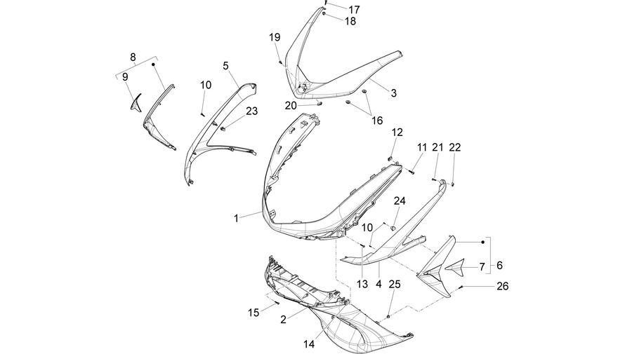 Front shield