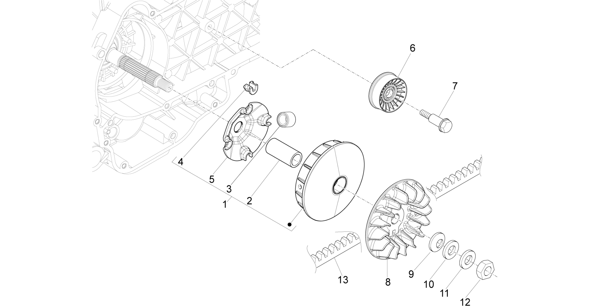 Driving pulley