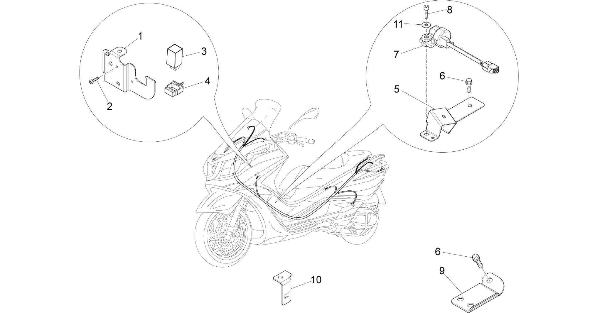 Electrical system components