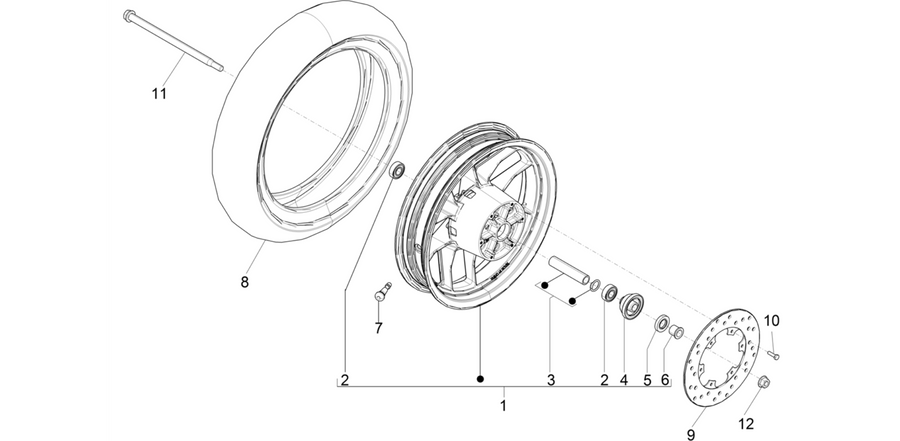 Front wheel