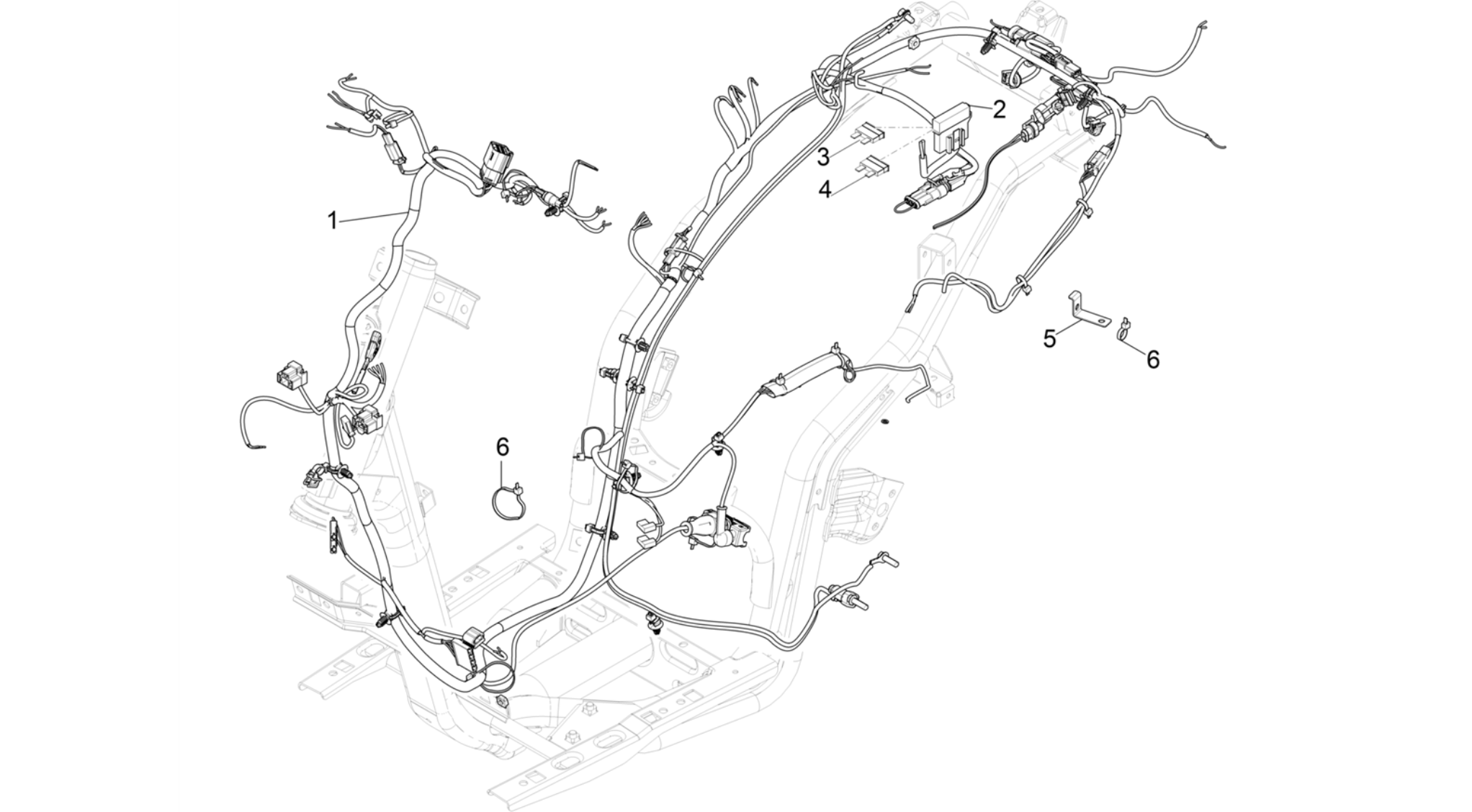 Main cable harness