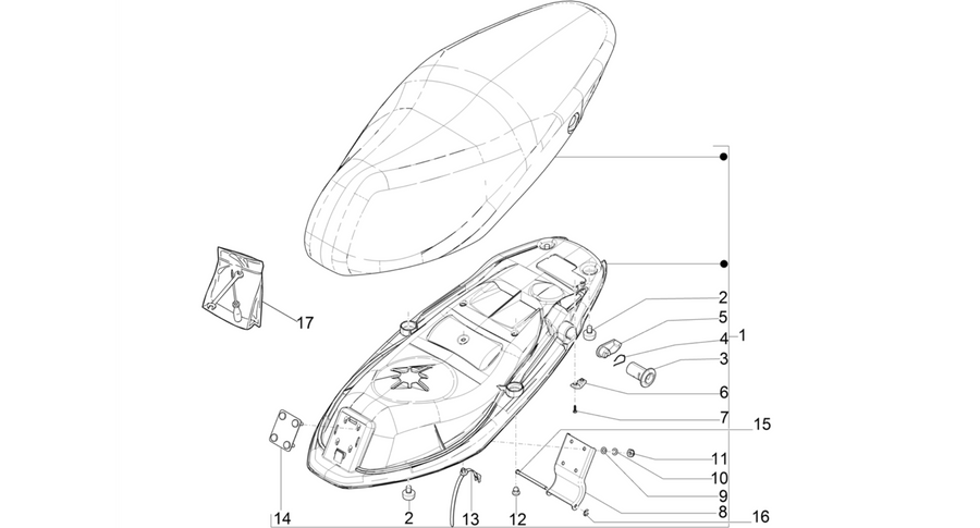 Saddle/seats