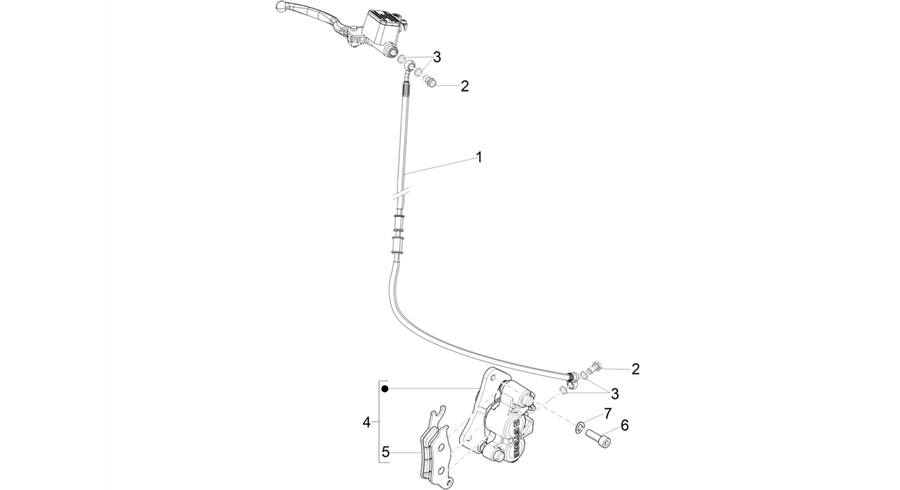 Brakes pipes - Calipers