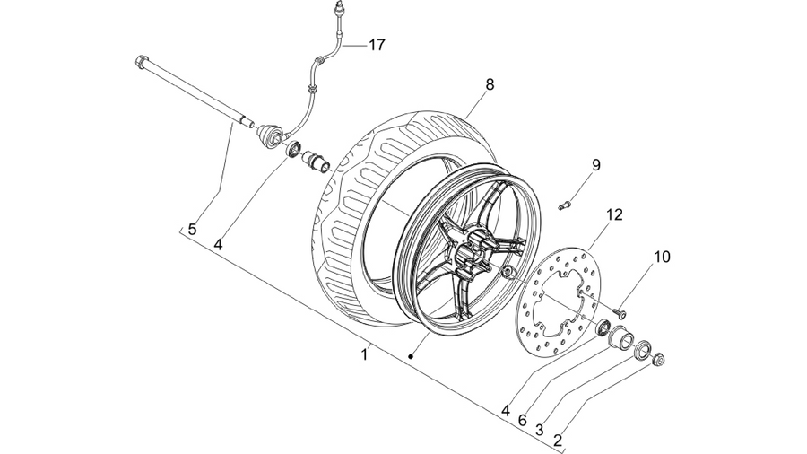 Front wheel